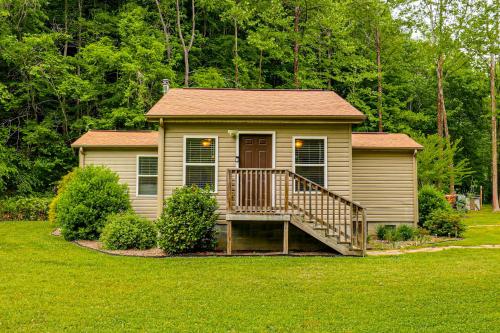 . Peaceful + Cozy Cottage on Over 7 Acres w/ Creek