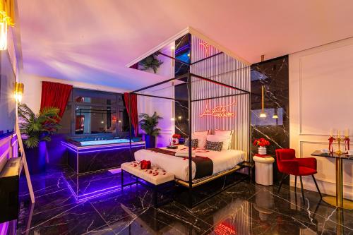 La Suite Trocadero - Jacuzzi privatif in Tour Eiffel