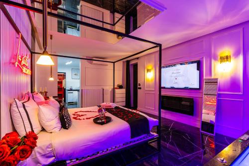 La Suite Trocadero - Jacuzzi privatif in Tour Eiffel