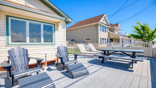 Viesnīcas āriene, Nanas Beach House in North Cape May (NJ)
