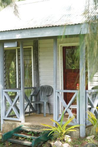 ระเบียง/ชานเรือน, Sasa Nature Lodge in เกาะมาตาคาวา เลวู
