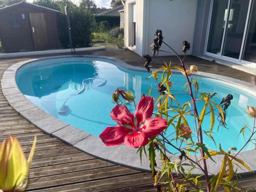 Maison avec piscine privée - 6 pers. - FR-1-881-20 (Maison avec piscine privee - 6 pers. - FR-1-881-20) in Vielle-Saint-Girons