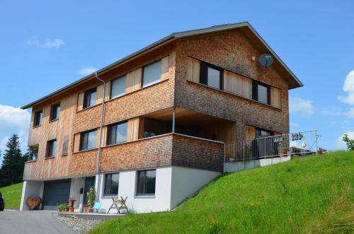 A szálláshely kívülről, Ferienwohnung Huber in Langenegg