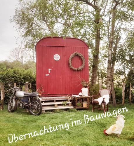 Übernachtung im Bauwagen, Stedesdorf