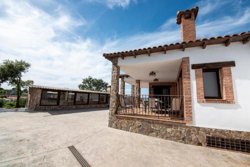 Balkons/terase, Finca las Mellizas LUXURY VILLA junto a Madrid in Valmojado