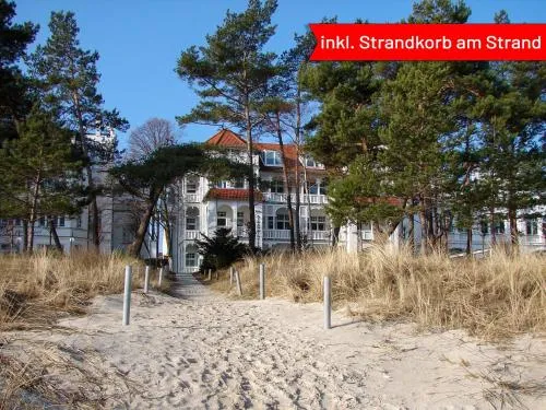Villa Strandidyll Apartment 15, Meerblick, inkl Strandkorb in Binz, Deutschland