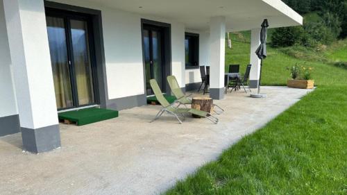 Wild und Wald Ferienwohnung in Steinbaha Atersē