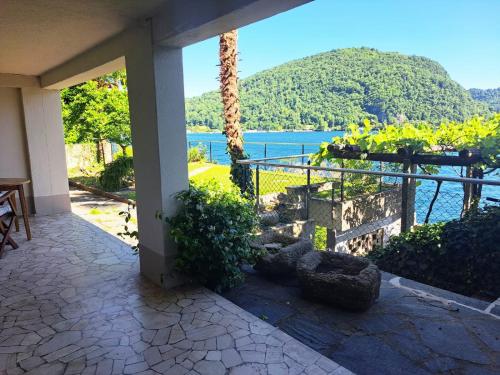 Giardino sul Lago by Quokka 360 - Lakefront Apartment in Ponte Tresa in Ponte Tresa