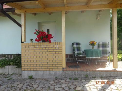 Viesnīcas āriene, Ferienwohnung am Hufegraben in Grabowhofe