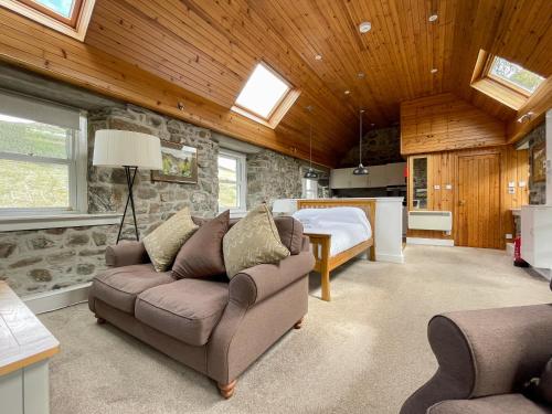A szálláshely kívülről, Glacour Studio Cottage in Gorstan