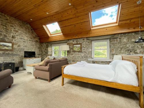 A szálláshely kívülről, Glacour Studio Cottage in Gorstan