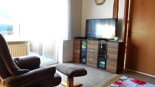 Viesnīcas āriene, Ferienwohnung Friedel in Grossheide