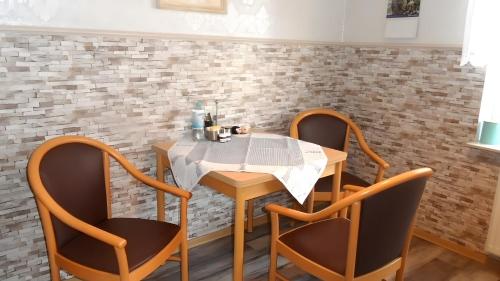 Viesnīcas āriene, Ferienwohnung Friedel in Grossheide