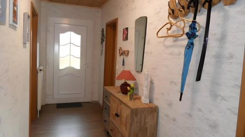 Viesnīcas āriene, Ferienwohnung Friedel in Grossheide