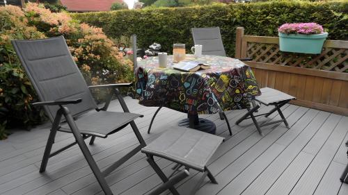Viesnīcas āriene, Ferienwohnung Friedel in Grossheide