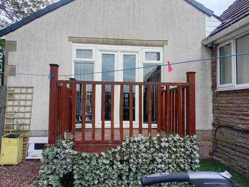 Balcony/terrace, Shetcliffe Lodge in Bierley