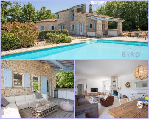 Superbe villa en pierre au cœur du Pays de Fayence - Location, gîte - Callian