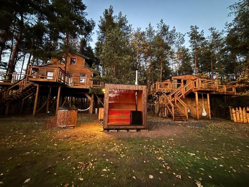 ForRest House Domki na drzewie niedaleko Suntago - Mszczonow
