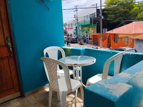 Miss Titi's Native Lodge in San Andres