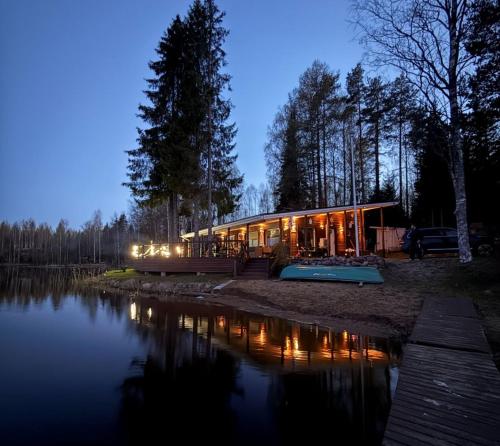 Viesnīcas āriene, Tilhi 1 Cottage in Ala-Sarkilahti