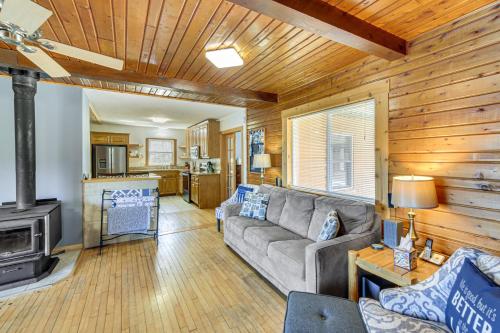 Powell Lake 'UP Badger Lodge BnB' w/ Shared Dock in Munising Township (MI)