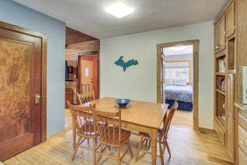 Cabin on Powell Lake with On-Site Snowmobile Trails! in Wetmore, USA