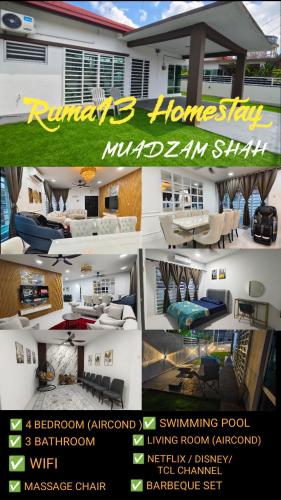 Ruma13 HOMESTAY – khách sạn tại Muadzam Shah