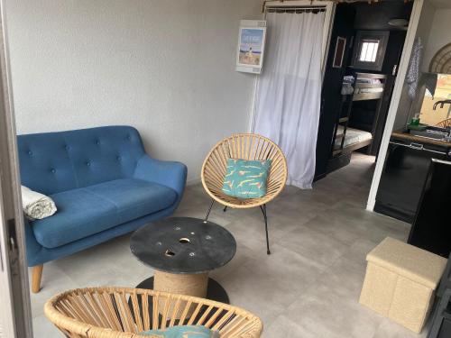 Beau studio 4 pers coeur de ville et plage à pied