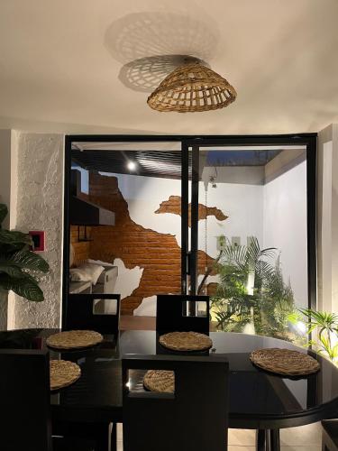 Apartment among plants in Los Ceibos