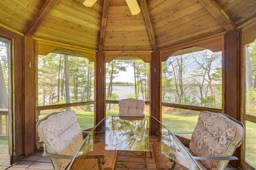 Lakefront Chetek Haven: Dock, Screened Gazebo in Chetek (WI)