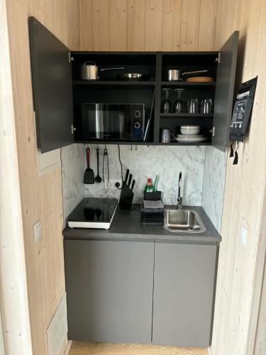 кухня, Svala Guesthouses in Skeiðahreppur