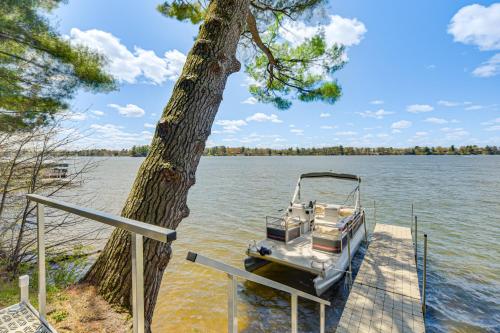 Lakefront Chetek Haven: Dock, Screened Gazebo in Chetek (WI)