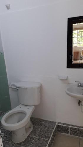 Bathroom, RECAMARA INDEPENDIENTE con CAMA MATRIMONIAL AIRE ACONDICIONADO Y BANO EXCLUSIVO in Santa Rita 1
