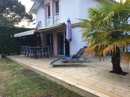 Biscarrosse : Duplex avec Jardin, 6 Pers. et Parking Privé - FR-1-877-51