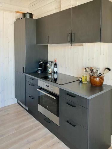 Hotelli välisilme, Bright And Modern Cabin, With Great Mountain View in Vagsli