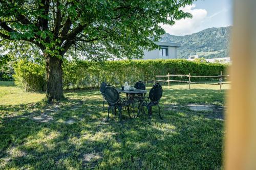 Garten, Steinbockblick Maienfeld in Landquart