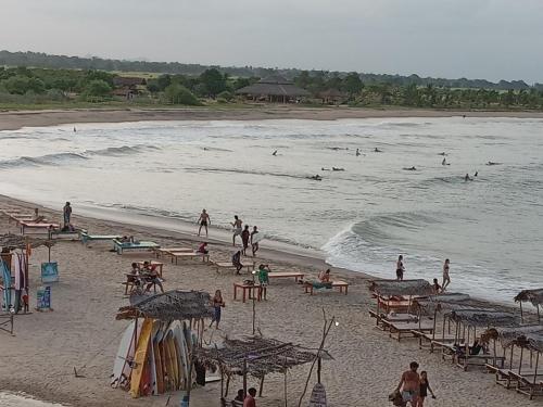 Strand, Beach Cab Resort in Arugam Öböl
