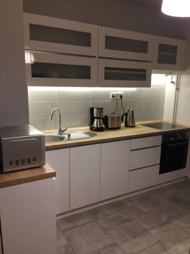 кухня, Balokany apartman in Пец