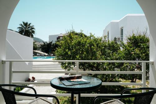 Balcony/terrace, Polos Hotel Paros in Paros Island