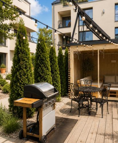Maluno vilos apartamentas su terasa - image 5