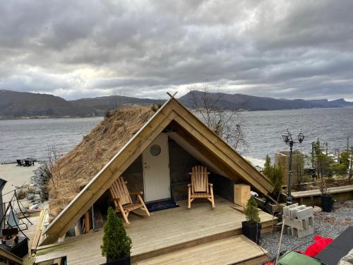 Viesnīcas āriene, Småstranda 7B Boathouse (Smastranda 7B Boathouse) in Hundsnes