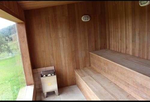 Sauna, Recanto das nuvens -Refúgio luxuoso em meio a natureza (Recanto das nuvens -Refugio luxuoso em meio a natureza) in Carvalhos