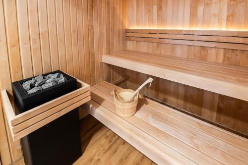 Sauna, Hotel La Flore near Mt Boron