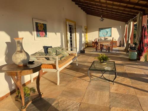 Balkons/terase, Recanto das nuvens -Refúgio luxuoso em meio a natureza (Recanto das nuvens -Refugio luxuoso em meio a natureza) in Carvalhos