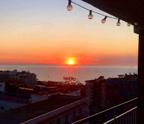 Kilátás, Sea View Apartment near Beach in Calella in Calella