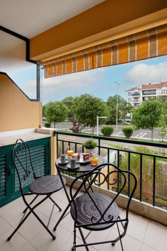ระเบียง/ชานเรือน, Carcavelos Terrace & Beach Apartment in คาร์คาเวโลส