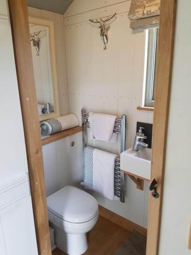 Luxury Shepherds Hut, Wiltshire Amazing Vistas - Wellington in Compton Bassett
