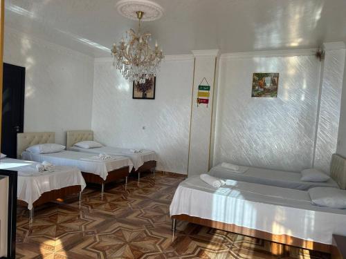 5 twin beds