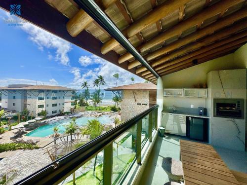 Balkon/teras, Samoa Collection - Luxo com Varanda Gourmet no Samoa Villa Resort in Porto De Galinhas