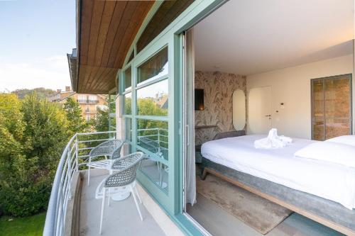 Erkély/terasz, Hotel Iris in De Panne